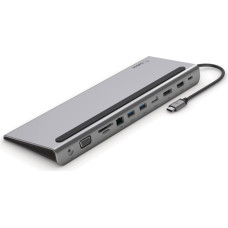 Belkin INC004BTSGY notebook dock/port replicator Wired USB 3.2 Gen 1 (3.1 Gen 1) Type-C Black, Grey