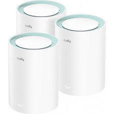 Cudy M1300 3-PACK mesh wi-fi system Dual-band (2.4 GHz / 5 GHz) Wi-Fi 5 (802.11ac) White 1 Internal