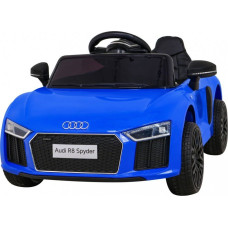Audi Audi R8 na akumulator dla dzieci Niebieski + Pilot + EVA + Wolny Start + MP3 LED
