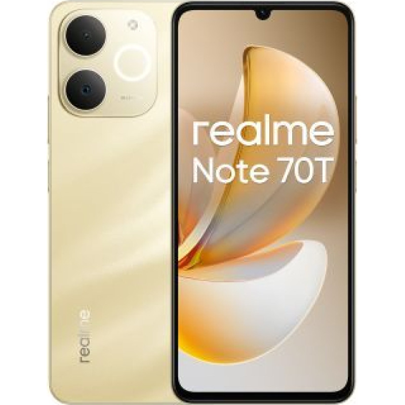 Realme REALME NOTE 70T RMX5313 (EU) 256GB 4GB BEACH GOLD