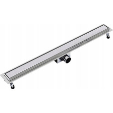 Spiroflex 700 liniowe odwodnienie prysznicowe AQUA STEEL LA z rusztem szlifowanym SZGM (S)