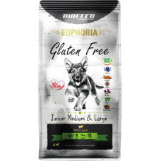 Biofeed Euphoria Gluten Free Junior medium & large Lamb - dry dog food - 12kg