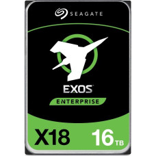 Seagate Dysk serwerowy Seagate Exos X18 16TB 3.5'' SATA III (6 Gb/s)  (ST16000NM000J)