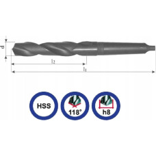 Hikoki Wiertło do metalu Baildon DIN 345 RN NWKc 43 mm, HSS (F), 359-210 mm (chwyt MK4)