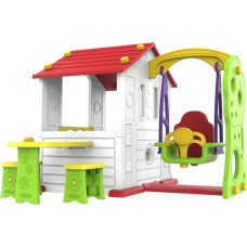 Ramiz Domek ogrodowy 3w1 dla dzieci Czerwony dach