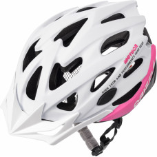 Meteor Aizsargķivere METEOR CYCLING HELMET MV29 Drizzle XL 61-63 cm white / gray