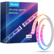 Govee H100E LED Strip Light M1 Extension 1m | Przedłużacz paska LED | RGBIC+, kompatybilność z Matter