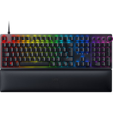 Razer | Huntsman V2 Optical Gaming Keyboard | Gaming keyboard | RGB LED light | NORD | Wired | Black | Numeric keypad | Linear Red Switch