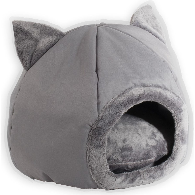 Go Gift cat bed - grey - 40x40x34 cm