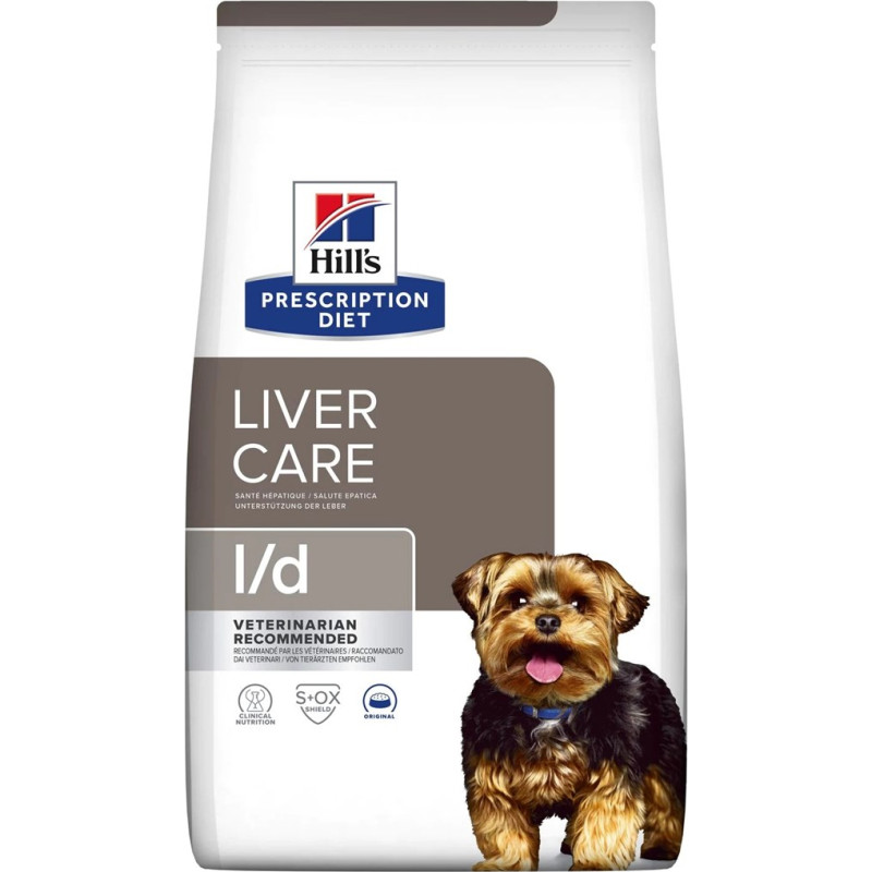 Hill's PD Canine Liver Care l/d - dry dog food - 4 kg