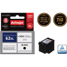 Activejet AH-62BRX ink (replacement for HP 62XL C2P05AE; Premium; 20 ml; black)