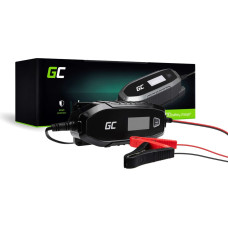 Green Cell Charger for accumulators 6V 12V 4A with diagnostics function 6/12 V Black