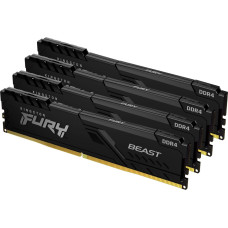 Kingston Fury Pamięć Kingston Fury Beast, DDR4, 64 GB, 3200MHz, CL16 (KF432C16BBK4/64)