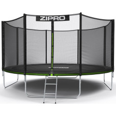 Zipro Trampolina ogrodowa Zipro Jump Pro z siatką zewnętrzną 14FT 435cm