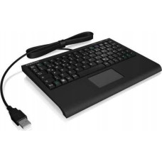 Keysonic Podkładka Keysonic KeySonic ACK-3410 klawiatura USB QWERTZ Niemiecki Czarny