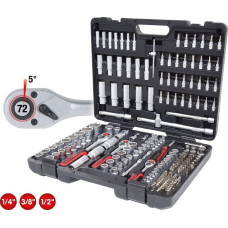 Ks Tools KS Tools 1/4 +3/8 +1/2 Socket Wrench-Set 195-pieces