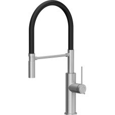 Quadron Bateria kuchenna Quadron Gemma Q Line SteelQ stojąca stal szczotkowana z elementami czerni (84818011)