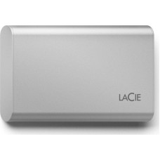 Lacie Dysk zewnętrzny SSD LaCie Portable SSD V2 2TB Srebrny (STKS2000400)
