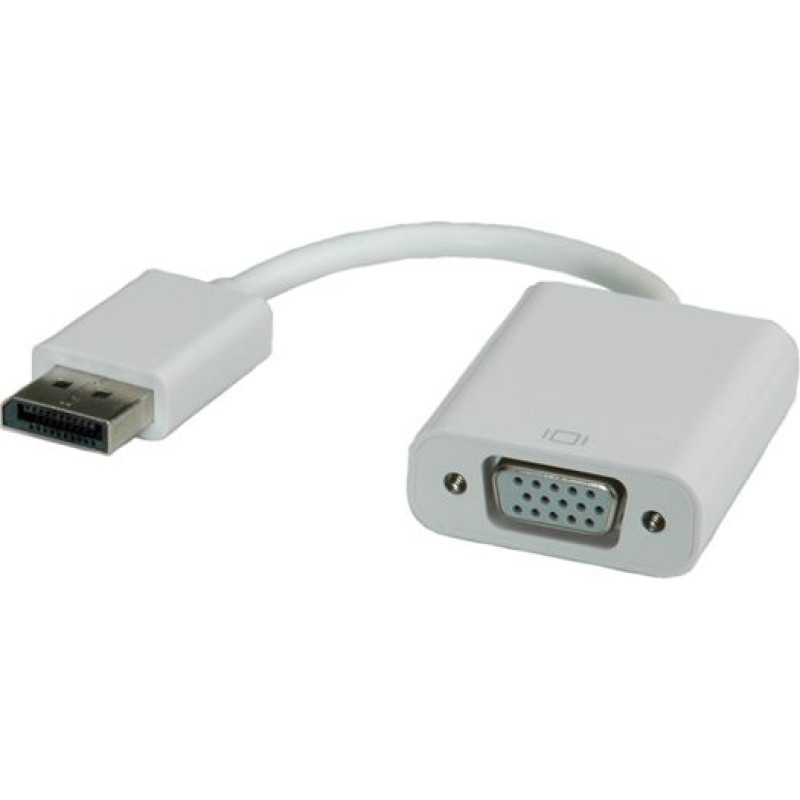 Roline Adapter AV Roline DisplayPort - D-Sub (VGA) biały (12.03.3135)