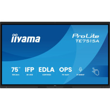 Iiyama TE7515A-B1AG signage display Płaski panel Digital Signage 189,2 cm (74.5
