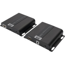 Digitus System przekazu sygnału AV Digitus Przedłużacz HDMI IP/Cat.5-7 120m 4K 30Hz UHD PoE HDCP 1.4 IR (zestaw)