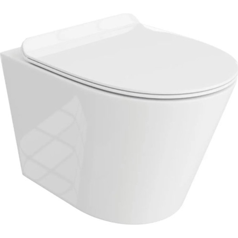 Noname Miska WC CE-MW-003-11-51 / JELLOW / OVIEDO / MISKA RIMLESS WISZĄCA DESKA SLIM W-O 51X33,5 /