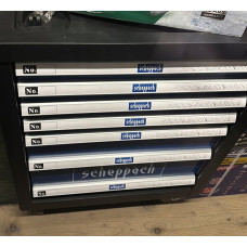 Scheppach Wózek narzędziowy Scheppach Wózek narzędziowy TW1100 71 el. max 450kg