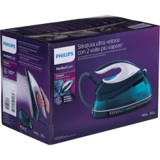 Philips GC7844/20 steam ironing station 1.5 L SteamGlide soleplate Aqua colour, White