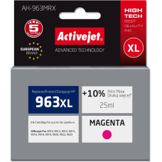 Activejet AH-963MRX Ink Cartridge (replacement for HP 963XL 3JA28AE; Premium; 1760 pages; 25 ml, magenta)