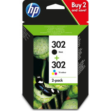 Hewlett-Packard HP 302 2-pack Black/Tri-color Original Ink Cartridges