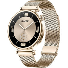 Huawei GT 4 (41mm) | Smart watch | GPS (satellite) | AMOLED | 1.32” | Waterproof | Gold Milanese