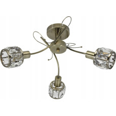 Noname Lampa wisząca Krislamp Ring KR 438-3L lampa wisząca zwis 100W LED 3000-6000K czarna