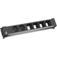 Bachmann BACHMANN POWER FRAME Large 2x gniazdo z uziemieniem 4x ABD
