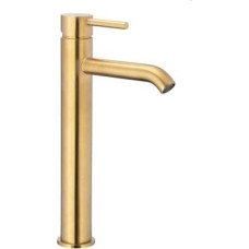 KFA Bateria umywalkowa KFA Moza stojąca złoty szczotkowany (5032-612-31)