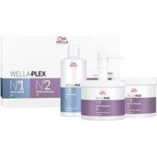 Wella Professionals Set Wella Professionals: Wellaplex Bond Marker, Hair Cream Treatment, Reduce Hair Damage, 500 ml + Wellaplex Bond Stabilizer No.2, Post Colour Treatment Cream, For Strengthening, ml 500 For Women