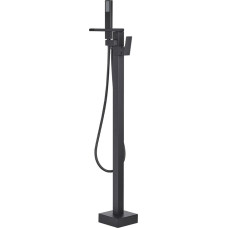 Beliani Bateria wannowa Beliani Boyoma wolnostojące czarny (229584)