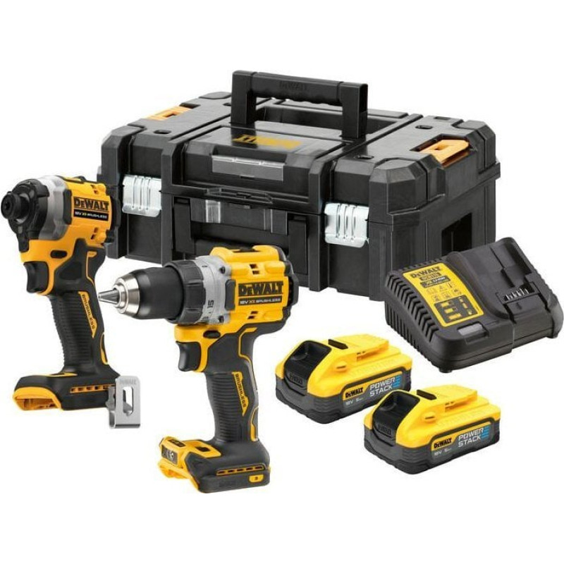 Dewalt Zestaw elektronarzędzi Dewalt 6-elementowy (DCK2051H2T)