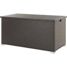 Beliani Skrzynia ogrodowa Beliani Modena 750 l Brąz