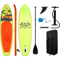 Bestway Zestaw Deska SUP Paddleboard do Pływania 7w1 Żółta KUBISPORT 335x84x15 cm