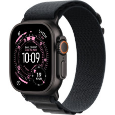Apple Smartwatch Apple Watch Ultra 3 GPS + Cellular 49mm Black Titanium / Alpine Loop L Czarny  (MF0X4ET/A)