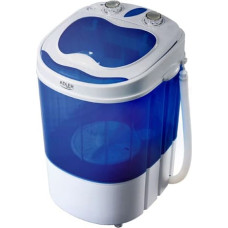 Adler AD 8051 washing machine Top-load 3 kg Blue, White