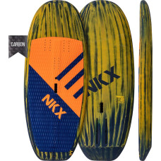 NKX Sērfošanas dēlis NKX Rocket Carbon Foil Board 5'4 Mango