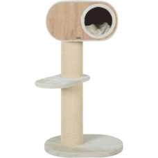 Zolux Scratching post Wonderful Cat 2 colour beige - cat scratching post - 60 x 42.5 x 114cm