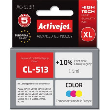 Activejet AC-513R Ink cartridge (replacement for Canon CL-513; Premium; 15 ml; color)