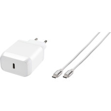 Vivanco laadija USB-C - USB-C 45W 1m (62400)