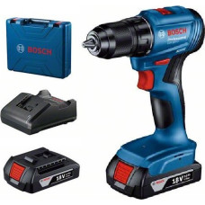 Bosch Wiertarko-wkrętarka Bosch GSR 185-Li 18 V 2 x akumulator 2 Ah (06019K3000)