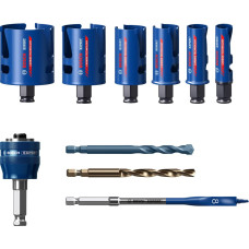 Bosch Zestaw pił otwornic EXPERT Construction Material 20/25/32/38/51/64 mm, 10 szt. 2608900490