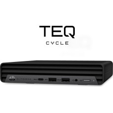 Dell TEQCYCLE HP EliteDesk 805 G6 Ryzen 5 PRO 4650G 16GB 256GB M.2 BL Tiny W11P Premium