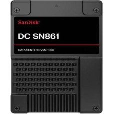 Sandisk By Western Digital SSD||DC SN861|1.92TB|U.2|PCIe Gen5|NVMe|Write speed 3600 MBytes/sec|Read speed 13700 MBytes/sec|15mm|SDS6BA119PSP9X30TS2525
