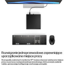 HP EliteDesk 8 Mini G1i Desktop AI PC Intel Core Ultra 5 235T 16 GB DDR5-SDRAM 512 GB SSD Windows 11 Pro Mini PC Czarny